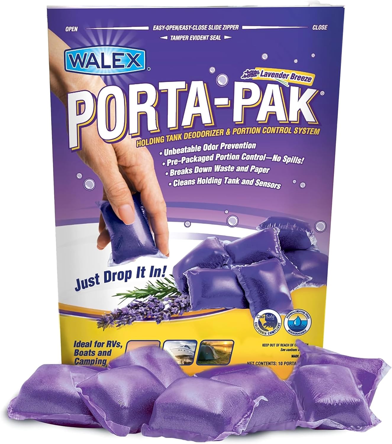 PORTA PAK — Lavender 10PK